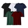 thumbnail image 4 of Paquete Playeras Combinables Calidad Alta 100% Algodón 5pz, 4 of 6