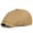 Khaki, variant on Men's Summer Weave Flat Cap Newsboy Hats Breathable Irish Cabbie Cap