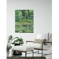 thumbnail image 3 of DECORARTS - The Japanese Bridge (The Water-Lily Pond), Claude Monet Art Reproduction. Giclee Canvas Prints Wall Art for Home Decor 30x24", 3 of 7