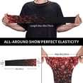 thumbnail image 4 of Goofa Red Glitter1 Pattern UV Sun Protection Arm Sleeves, UPF 50 Sports Cooling Arm Compression Sleeves for Men Women Teenager, 4 of 8