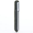 thumbnail image 3 of GERMANIKURE Gray Glass Nail File Set in Suede Cases- Ethically Made in Czech Republic - Professional Permanently Etched Fingernail File, Small Travel File, Cuticle Remover Stick, 3 of 8