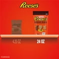 REESE’S Chocolate & Peanut Butter Candy Dipped Graham Bears, 24 oz-2pk, With Olive White Bowl By OMA