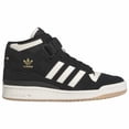 thumbnail image 2 of Adi - das Originals Forum Mid Men's Sneakers Comfort Casual Shoes Premium Black 9.5, 2 of 6