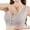 Light Gray, variant on LIUJUNSHOP Push Up Bra for Women Seamless Wireless Front Closure Seamless Bra for Chest Reconstruction Comfortable