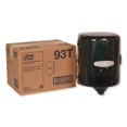 thumbnail image 2 of Tork 93T 10.13 in. x 10 in. x 12.75 in. Centerfeed Hand Towel Dispenser - Smoke (1/Carton), 2 of 8