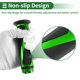 thumbnail image 4 of Empuñaduras de Manillar Universales de 7/8" 22mm y 15/16" 24mm de Unique Bargains, Cubierta de Caucho y Aleación de Aluminio para Motocicleta, Scooter, Bicicleta, Negro Verde, 1 Par, 4 of 7