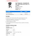thumbnail image 2 of Inner Timing Cover - Compatible with 2003 - 2006 Dodge Stratus Sedan 2.4L 4-Cylinder 2004 2005, 2 of 2