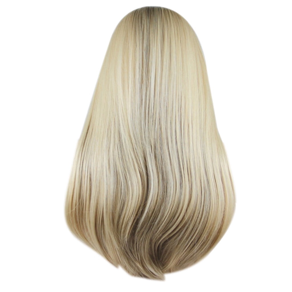 UTOURS Human Hair Wigs For Women Black Color Natural Lace Hair New Fashion Womens Front Wig Blonde Long Wavy Full Wigs Party