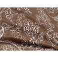 thumbnail image 5 of oneOone Rayon Medium Brown Fabric Block Sewing Craft Projects Fabric Prints By Yard 56 Inch Wide, 5 of 5