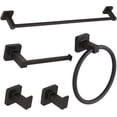 thumbnail image 1 of Pieces Matte Bathroom Hardware Accessories Set Hand Towel Bar Set Toilet Paper Holder Towel Ring Towel Rack Set Matte for Bathroom, 1 of 9