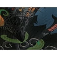 thumbnail image 4 of Ambesonne Halloween Quilted Bedspread Set 3 Pcs, Moon Pumpkin, King Size, Multicolor, 4 of 5