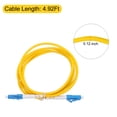 thumbnail image 2 of Unique Bargains 4.92Ft Single-mode Simplex Fiber Optic Patch Cable LC to LC for Router Switches Transceivers, 2 of 5