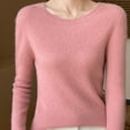 thumbnail image 3 of Womens Thin Basic Knitted Sweaters, Fall Sweaters for Women Casual Ribbed Solid Color Crewneck Long Sleeve Pullover S-2XL, 3 of 5