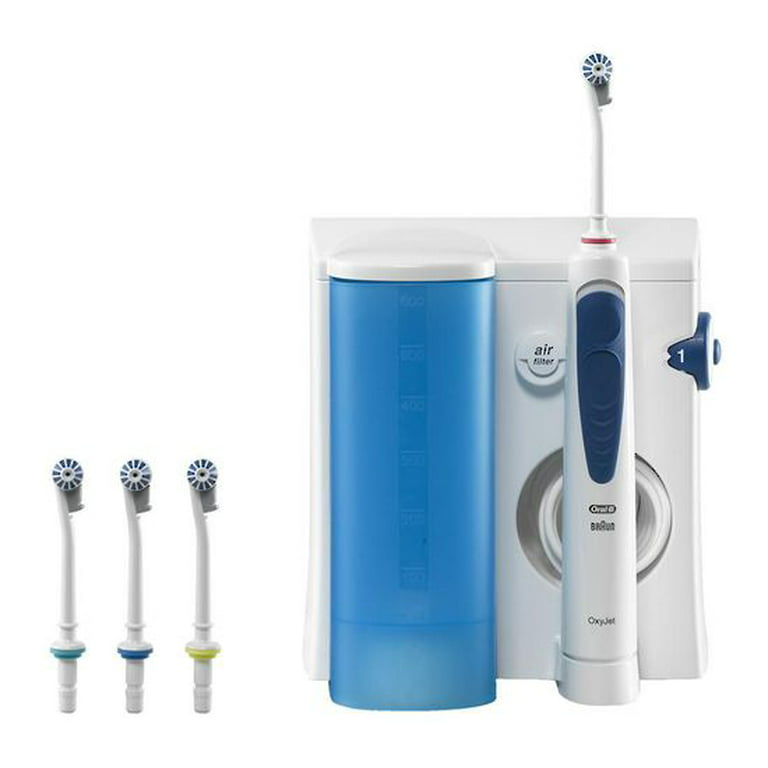 amanecer Oír de músculo Braun Oral-B Professional Care Oxyjet Water Flosser Irrigator (MD20) -  Walmart.com