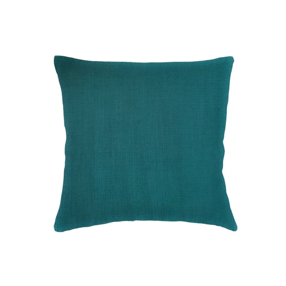 So Soft Linen Peacock Blue Euro Pillow 26x26 Down