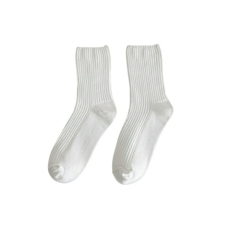 

Women s Tube Socks Above Ankle Crew Socks Ribbed Texture Socks Indoor Outdoor Warm Short Socks