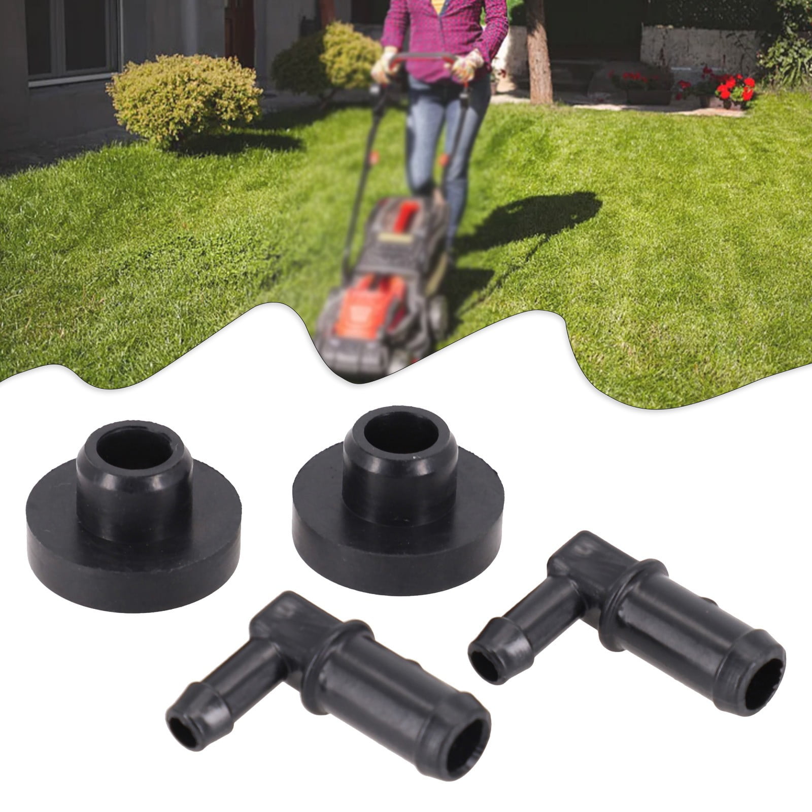 2 set Fuel Tank Stem & Bushing Kit for Craftsman 532003645 3645J