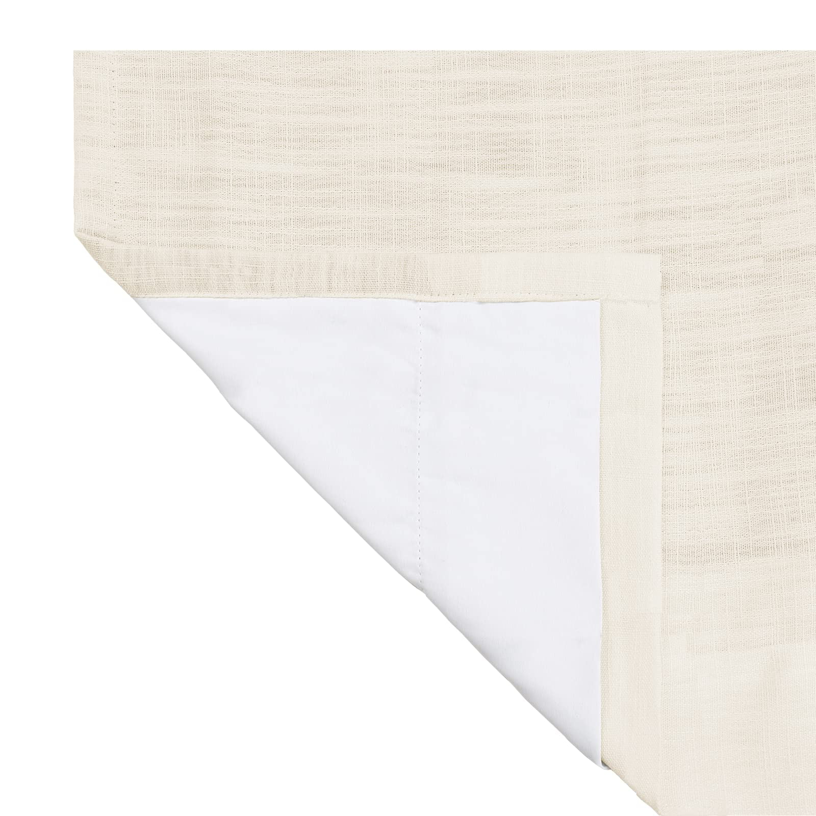 Linen Textured Pinch Pleat Curtain for Living Room, Room Darkening Window Curtain Panel for Bedroom, Privacy Drape with Double Layer (72 x 84 Inches, 1 Panel, Sand Beige) outdoor curtains