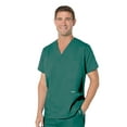 thumbnail image 1 of Landau Essentials 5 Pocket Scrub Top for Men's: Classic Relaxed Fit, V-Neck Durable Medical 7489, 1 of 1