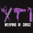 thumbnail image 3 of CafePress - WMN Hair Stylist Purple Tools Of The Trade T Shirt - Women's Traditional Fit Dark T-Shirt, 3 of 4