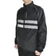 thumbnail image 4 of Eigraketly Chaqueta de ciclismo abrigo cortavientos con capucha chaleco reflectante a prueba de viento motocicleta manga larga hombre montar verde Type3 NO3, 4 of 6
