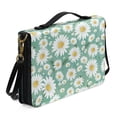 thumbnail image 2 of FOR U DESIGNS Daisy Bible Bags for Women Tote Soft Bible Case with Shoulder Strap Bible Carrying Bag for Men Size 2XL Washable PU Leather Bible Book Carrying Bag Tote Bag Accessories, 2 of 7