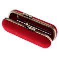 thumbnail image 4 of Professional Makeup Bag Cosmetic Storage Box Handle Organizer Travel Case - Purplish Red, as described, 4 of 7
