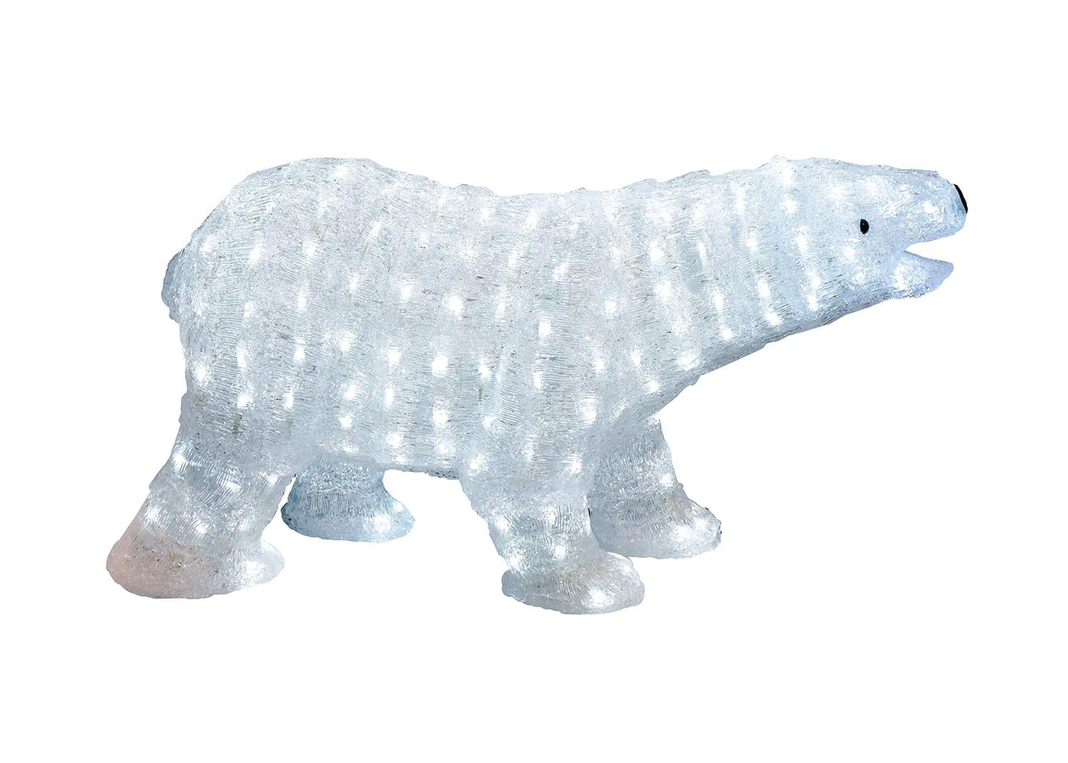 Northlight 26 in. Lighted Commercial Grade Acrylic Polar Bear Christmas