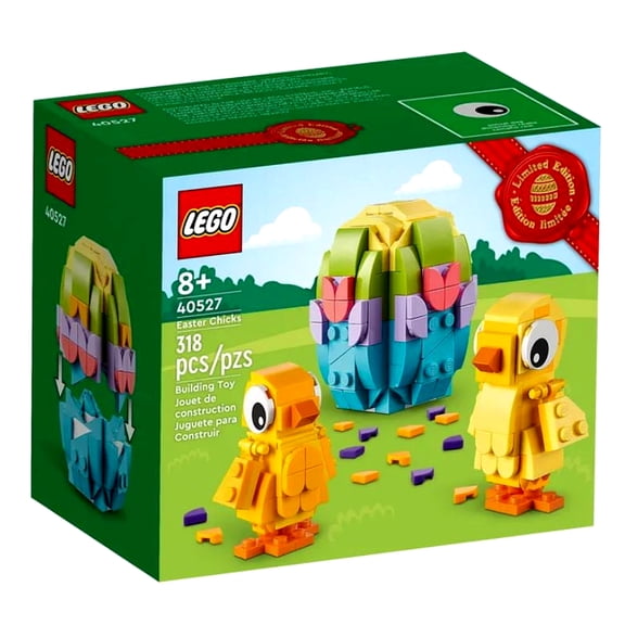 LEGO Easter Chicks 318 Piece building Kit 40527