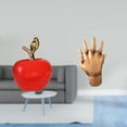 thumbnail image 2 of Escultura De Cerámica Con Manos Entrelazadas Para Decoración Del Hogar, Figura única De Fruta Y Mano, Obra De Arte Para Cafetería, Sala De Estudio Y Dormitorio., 2 of 8