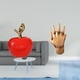 thumbnail image 2 of Estatua,Escultura de fruta artificial,estatua y artesanía,Colección de figuras de cerámica para decoración del hogar,Escultura de mano,Escultura de mano,manos entrelazadas,amantes abrazados., 2 of 8