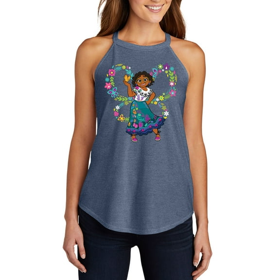 Disney's Encanto - Mirabel Butterfly Wings - Juniors High Neck Tank Top