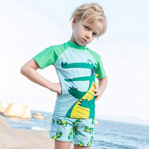 Children Swimsuit Three Pieces Boys Swimwear Kids Swim Set