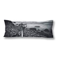 thumbnail image 1 of BSDHOME Wolf Under Moonlight Ocean Coast Body Pillow Covers Case Protector 20x60 inch, 1 of 2