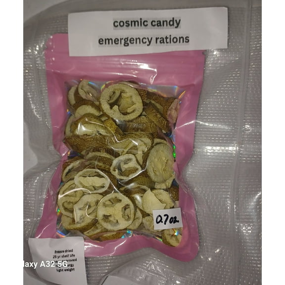 Freeze Dried Super Hot Jalapeno Slices 0.7 oz Bag