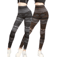 thumbnail image 1 of SET DE 2 LEGGINGS DE MUJER LIC-0158 SET DOS COLORES MALLONES STRETCH UNITALLA, 1 of 5