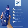 thumbnail image 4 of NIVEA Essentially Enriched Body Lotion for Dry Skin with Hyaluronic Acid and Almond Oil, 16.9 fl oz, 4 of 12