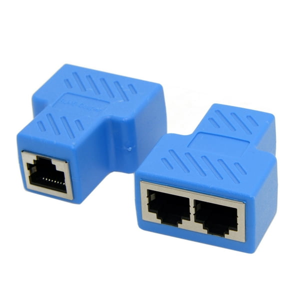 axGear Câble Ethernet répartiteur réseau 1 à 2 adaptateur Y RJ45