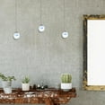 thumbnail image 3 of HINTRMENT Crystal Decorative Lamp Pendant Ceiling Light Chain Home Decor Blue for Decoration Use 8.5in, 3 of 7