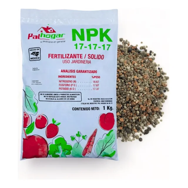 Fertilizante Triple 17 Palhogar 1kg