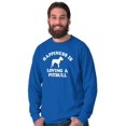 thumbnail image 5 of Happiness Loving A Pitbull Rescue Dog Long Sleeve TShirt Men Women Brisco Brands M, 5 of 6