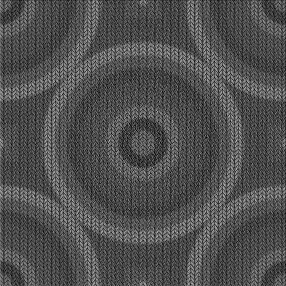 Ahgly Company Indoor Square Patterned Oil Black Area Rugs, 8' Square