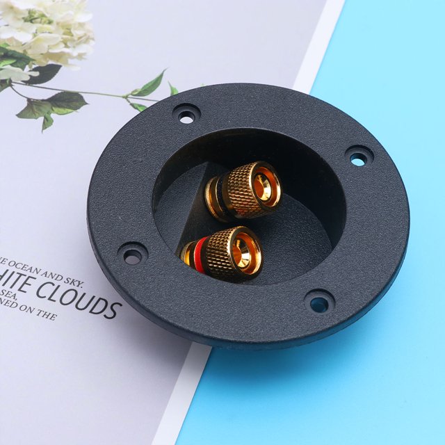 FOMIYES 2Ud Conector De Terminal Para Negro Con Bañados En Y De Tornillo