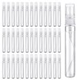 thumbnail image 1 of Mini Botellas en aerosol, Botellas de perfume de vidrio transparente de 10 ml,Recipientes l&iacute;quidos reutilizables, para limpieza, perfume (70Pcs-10ml), 1 of 7