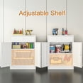 thumbnail image 3 of Metal Storage Cabinet, Locking Cabinet with 1 Drawer and Adjustable Shelf, 36" H x 28" W x 16" D Steel Storage Cabinet for Office, Garage, Home-White, 3 of 8