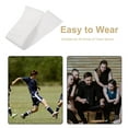 thumbnail image 6 of CIMAXIC 2Pcs White Nylon Football Captain Armband Adjustable Elastic Sports Band with DIY Blank Surface for Soccer, 6 of 8