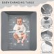 thumbnail image 2 of Cambiador para bebés IELECMG portátil plegable gris, 2 of 7