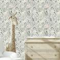 thumbnail image 4 of Mr. Kate Cubism Palm Peel & Stick Wallpaper, 4 of 9