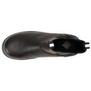 Muck Men's Chore Farm Leather Chelsea CT - MED, Black Coffee
