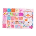 thumbnail image 2 of Kids Bead Jewelry Making Crafting Set Charms DIY Niños s para niños, 25 rejilla 2 Zulema Niños pulsera perlas, 2 of 8